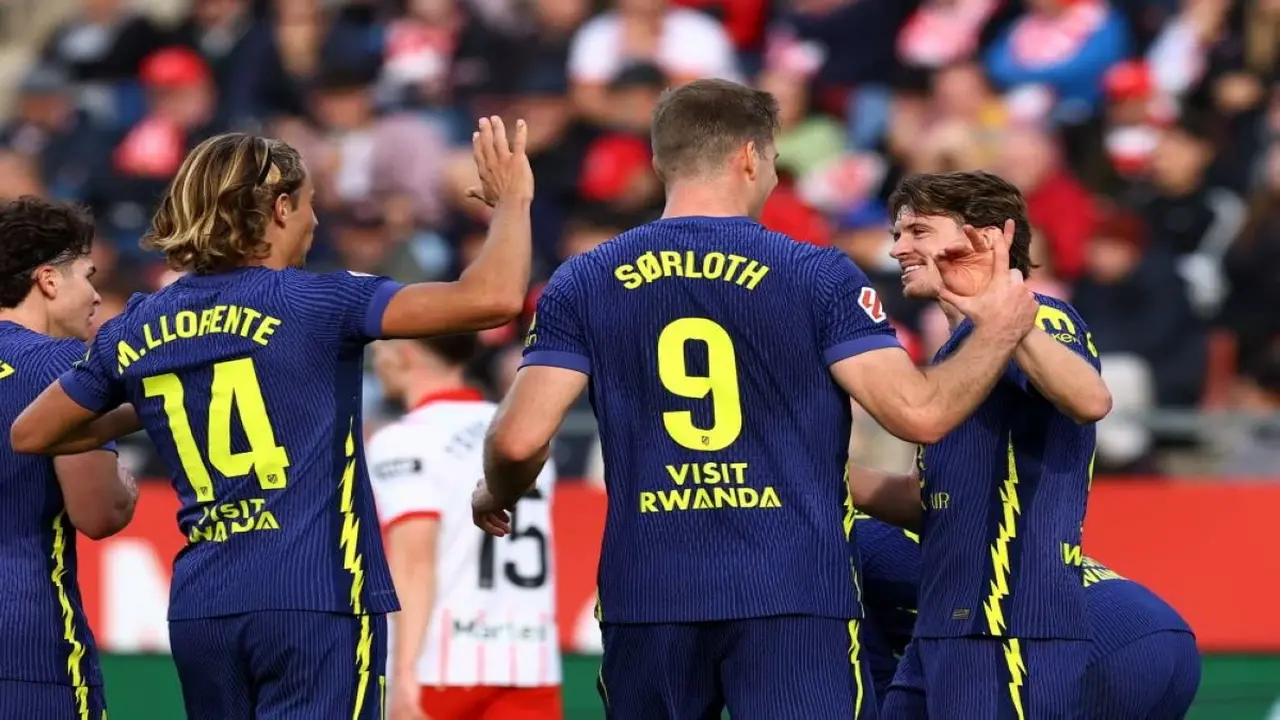 ثلاثية أتلتيكو مدريد.. فوز كبير في معقل جيرونا بالدوري الإسباني